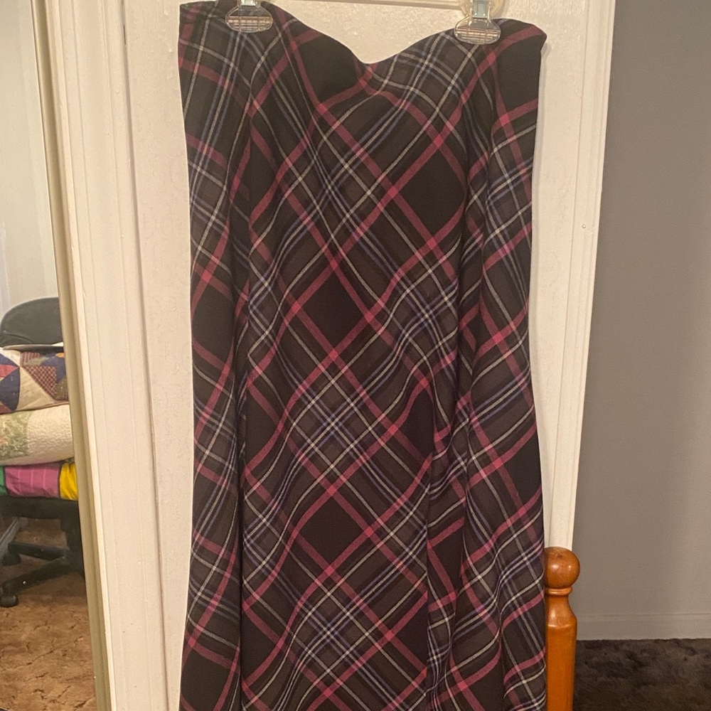 Plaid Skirt